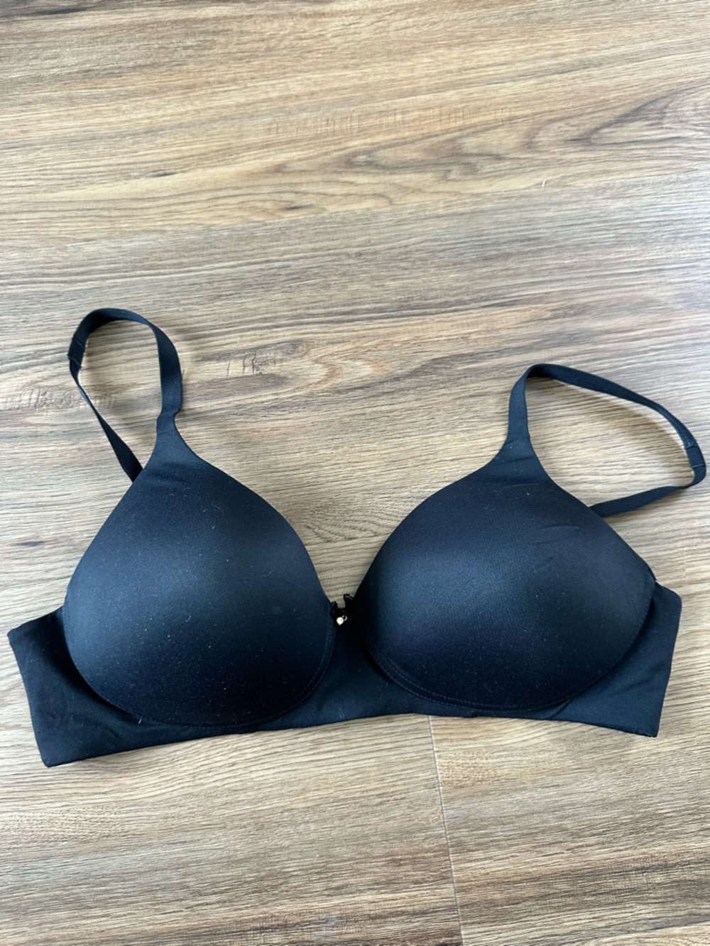 Soma Embraceable Wireless Bra 36B Perfect Coverage Lined Black